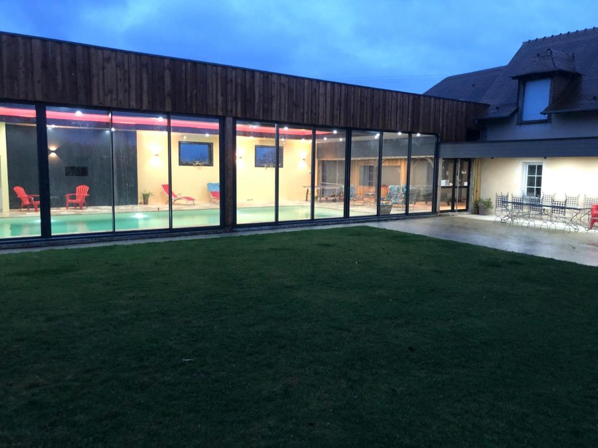 Cottage Piscine Interieure31Degres Zoo La Fleche24H Du Mans Clermont-Creans Εξωτερικό φωτογραφία