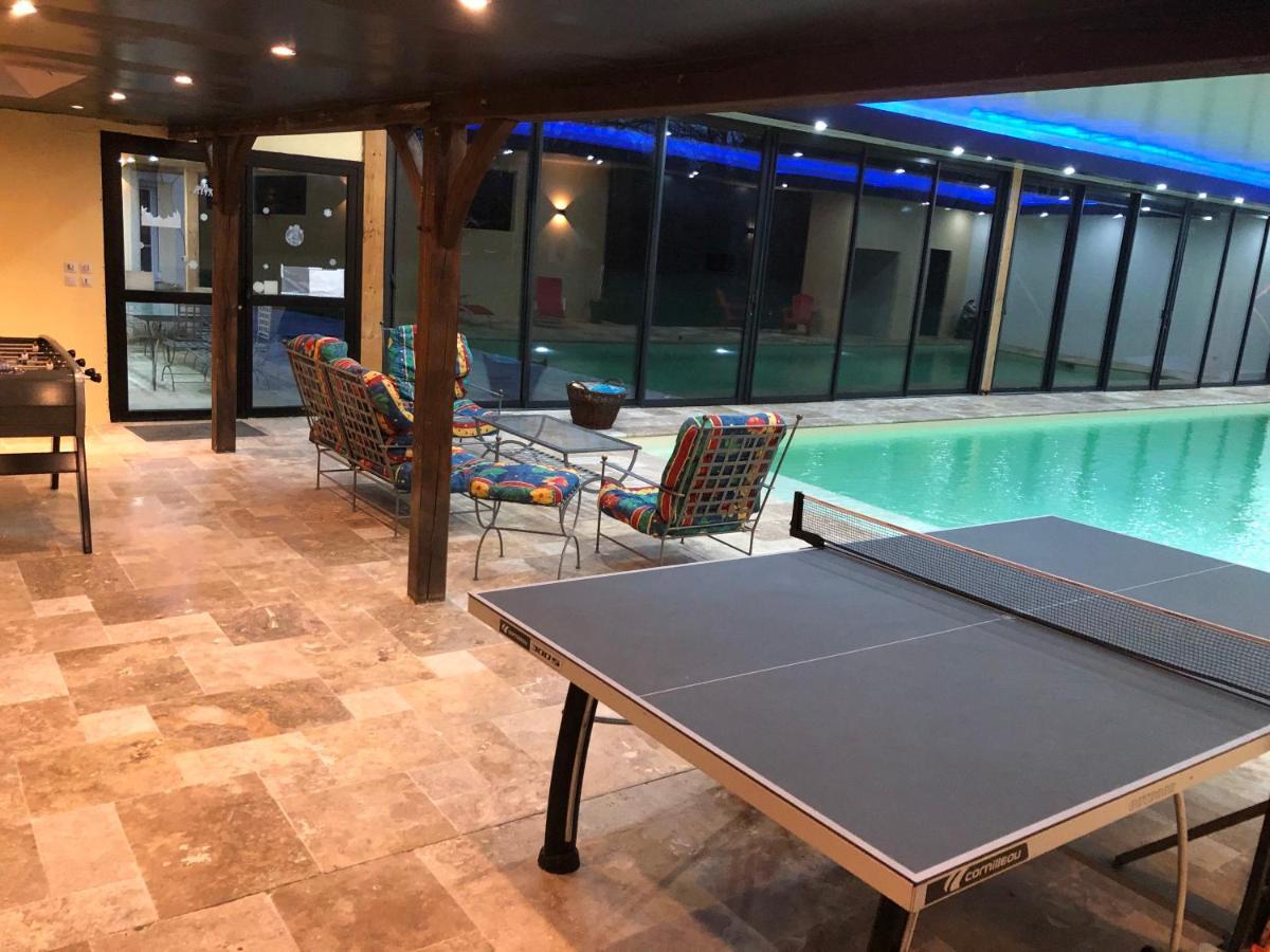 Cottage Piscine Interieure31Degres Zoo La Fleche24H Du Mans Clermont-Creans Εξωτερικό φωτογραφία