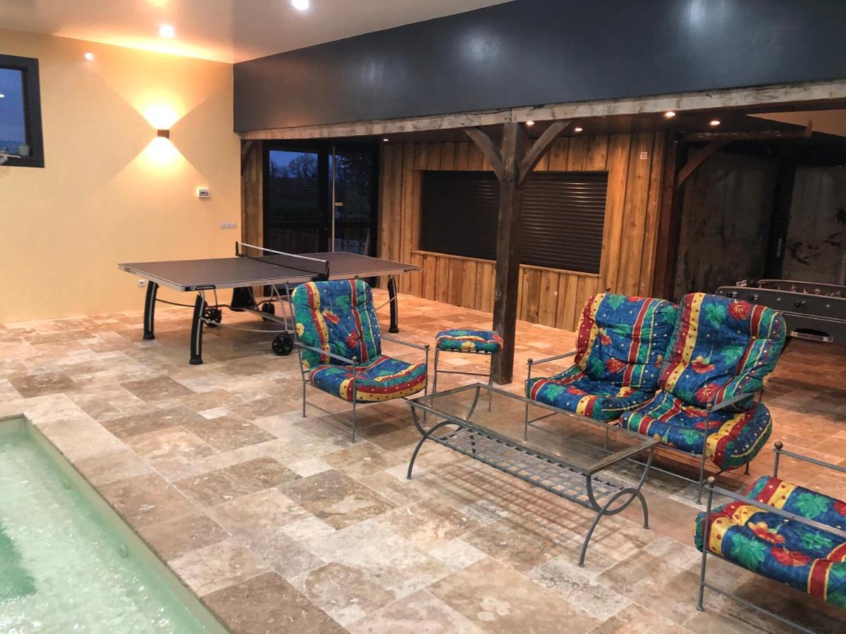 Cottage Piscine Interieure31Degres Zoo La Fleche24H Du Mans Clermont-Creans Εξωτερικό φωτογραφία