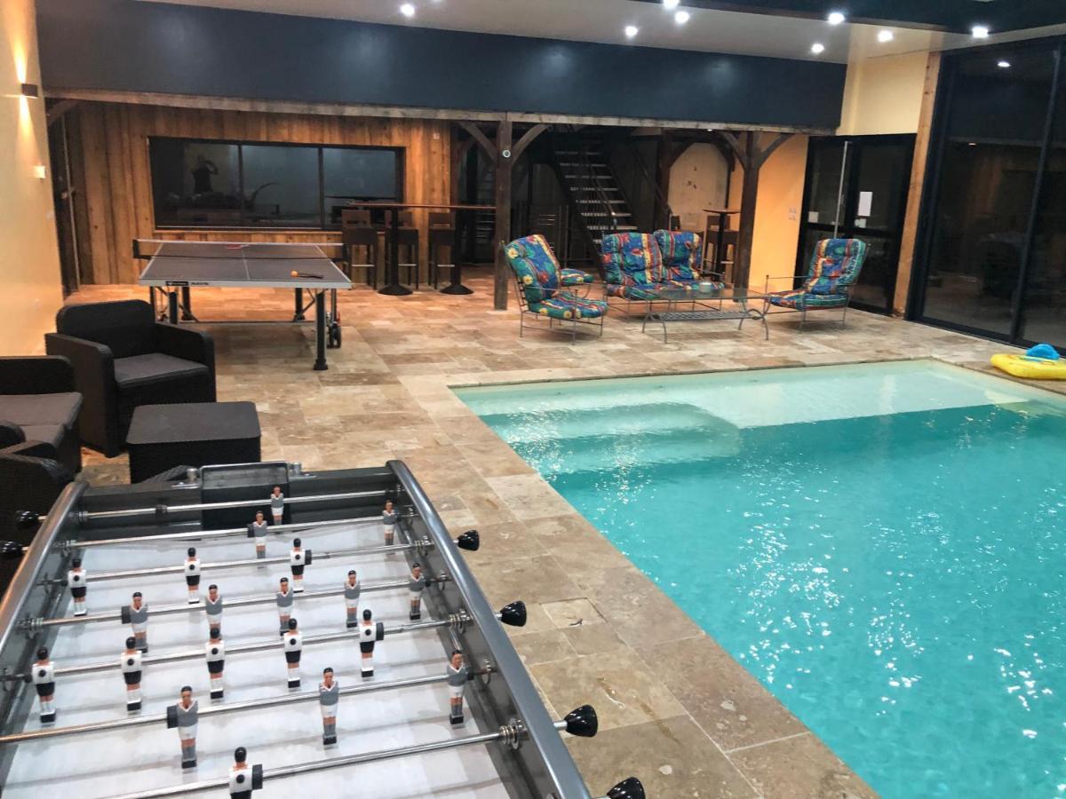 Cottage Piscine Interieure31Degres Zoo La Fleche24H Du Mans Clermont-Creans Εξωτερικό φωτογραφία
