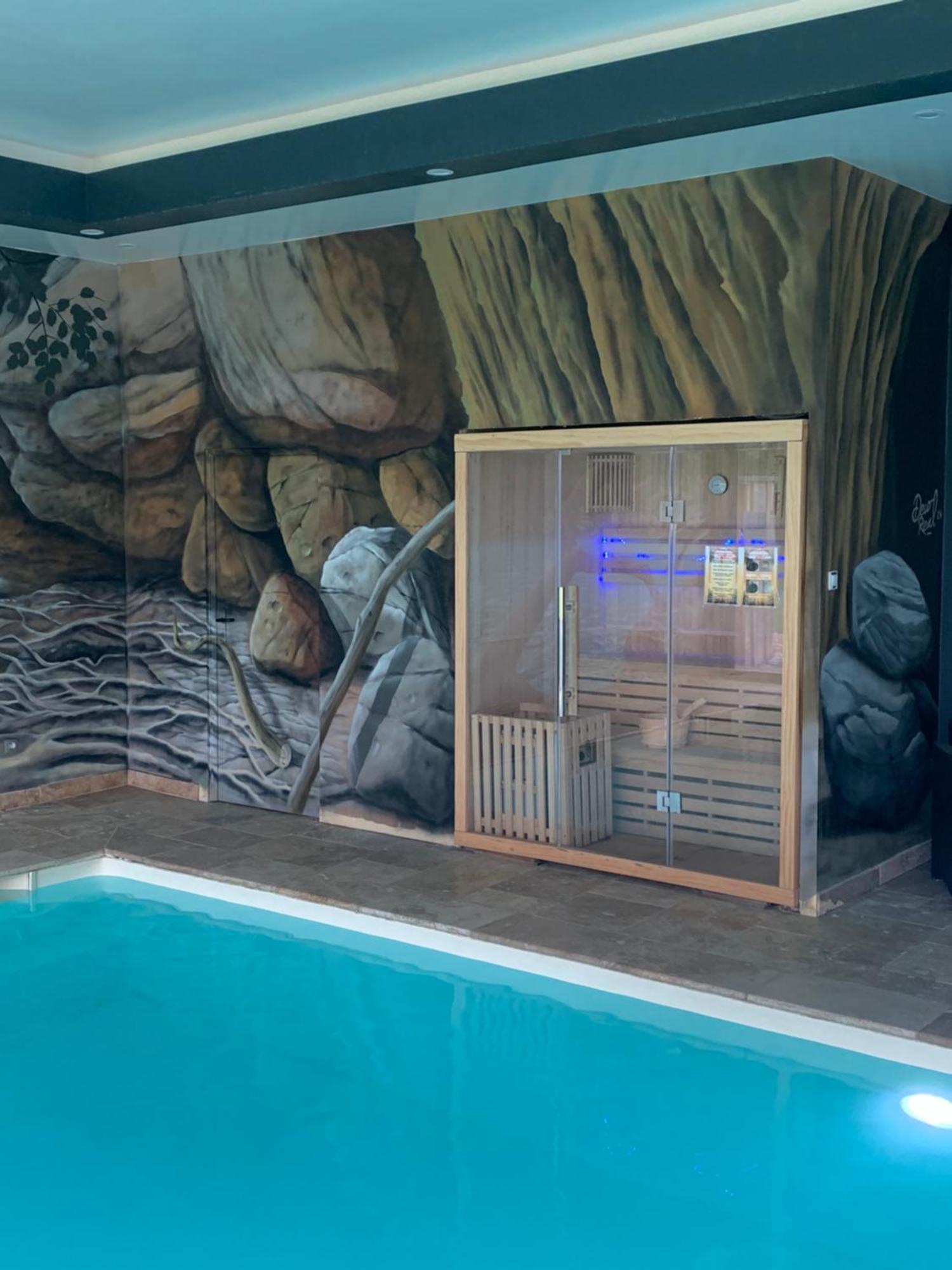 Cottage Piscine Interieure31Degres Zoo La Fleche24H Du Mans Clermont-Creans Εξωτερικό φωτογραφία